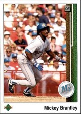 1989 Upper Deck Mickey Brantley .. Seattle Mariners #550