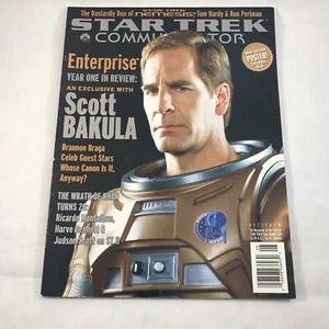 STAR TREK Communicator 138 ENTERPRISE Year One SCOTT BAKULA with NX-01 Poster - Picture 1 of 17