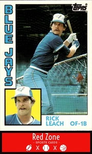 1984 Topps Traded - #71T Rick Leach NM Set Break. - Picture 1 of 2