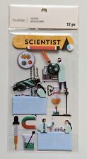 Scientist Themed Scrapbooking Stickers by Recollections  READ!