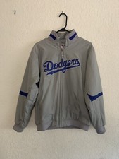Majestic Authentic Los Angeles Dodgers Dugout Jacket Women’s Sz XL Gray