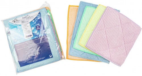 AQUA CLEAN Kristall Bad- & Sanitärtücher 5tlg. - Bild 1 von 1