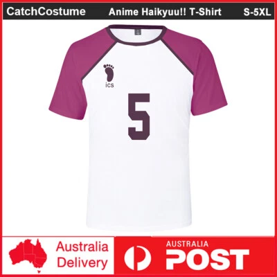 Haikyuu!! Shiratorizawa High School Tendo Satori T-Shirt Jersey Cosplay Costume - Image 1 of 4