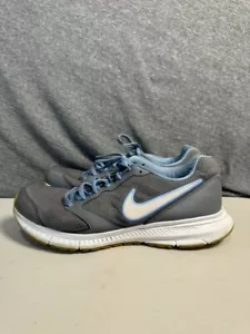 Nike Downshifter 6 Women's Size 9.5 Running Shoes Gray Blue Athletic Sneakers - Picture 1 of 10