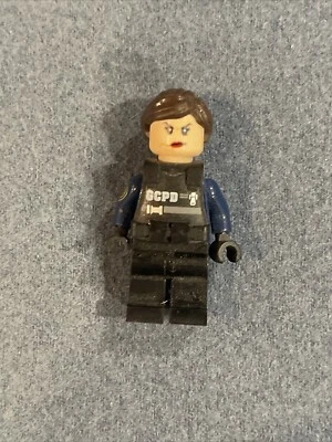 Lego GCPD Oficial 70915 Equipo SWAT, Minifigura Mujer Batman Película Superhéroes Foto 1 de 2