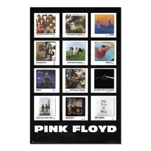 Poster PINK FLOYD - 12 Album Cover  61x91,5cm NEU 15646 - Imagen 1 de 1