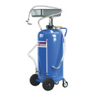 SEALEY - AK459DX Mobile Oil Drainer with Probes 90L Air Discharge