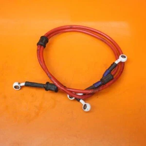 08-13 HONDA CBR1000RR AFTERMARKET BRAIDED FRONT BRAKE CALIPER HOSES LINES 45125- - Picture 1 of 5