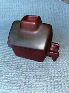 Rare Van Briggle Pottery Log Cabin Incense Burner - Imagen 1 de 8