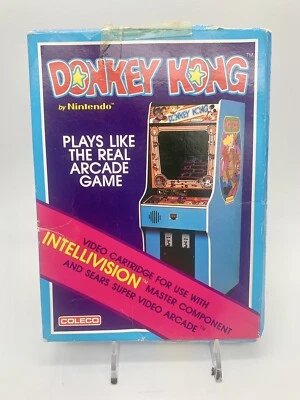 Intellivision DONKEY KONG Original con Caja + Manual Coleco 1982 CIB 80s Foto 1 de 4