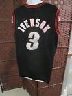 Vintage Nike Team Allen Iverson Philadelphia 76ers Basketball Jersey Mens Large
