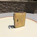 Coach Light Yellow With Mystical Floral Print  Skinny ID Case Cardholder
