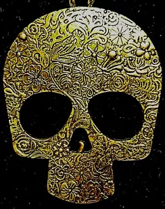 Awsome Large Skull Statement Halskette #218 - Bild 1 von 4