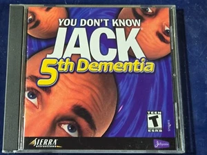 You Don't Know Jack Games PC CD-ROM 5th Dementia Sierra - Imagen 1 de 4