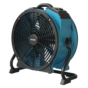 XPOWER X-47ATR 1/3 HP 3600 CFM Industrial Axial Fan Air Mover w Outlet, Timer - Picture 1 of 12