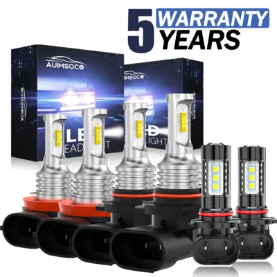 Kit de conversión de faros LED y faros antiniebla blancos para RAM 4500 5500 2013-2015 Foto 1 de 4