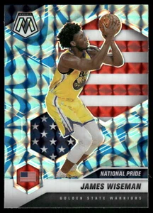Panini Mosaic #260 2020 James Wiseman Reactive Blue Prizm NP - Imagen 1 de 2