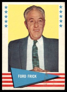 1961 Fleer Baseball Greats #29 Ford Frick   VG-VGEX (crease)