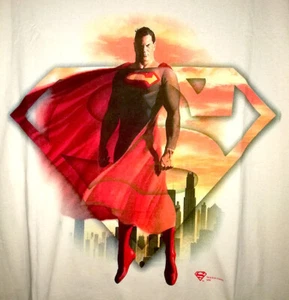Marvel/DC: SUPERMAN IN THE CITY T-Shirt (L), Graphitti - RARE - Picture 1 of 2