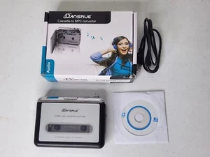 Convertidor de cinta de casete a MP3 - DANSRUE con manual, software y cables de conexión - Imagen 1 de 9