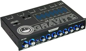 Clarion EQS755 Car 7-Band Graphic Equalizer Audio Pre Amp High Level Speaker - Picture 1 of 8