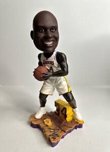 Shaquille O'Neal Signed LA Lakers Legends Of The Court Forever Bobblehead PSA