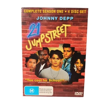 21 Jump Street Season 1 DVD Box Set Johnny Depp Police Cops Crime Investigation  - Image 1 of 4