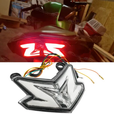 Integrated LED Tail Light Turn Signals For Kawasaki Ninja ZX-6R 636 2013-2016 - Image 1 of 4