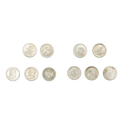 Set of 10 diff. Austria Silver 2 Schillings 1930's Au - Image 1 of 2