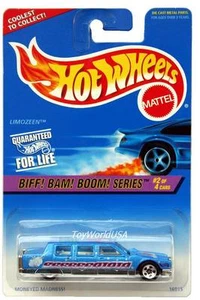 1997 Hot Wheels #542 Biff! Bam! Boom! #2 Limozeen ERROR no windows - Picture 1 of 3