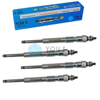 4 Piezas YOU.S Bujías Para CITROËN JUMPER (230) PEUGEOT BOXER (230) 2.5 TDI - Imagen 1 de 2
