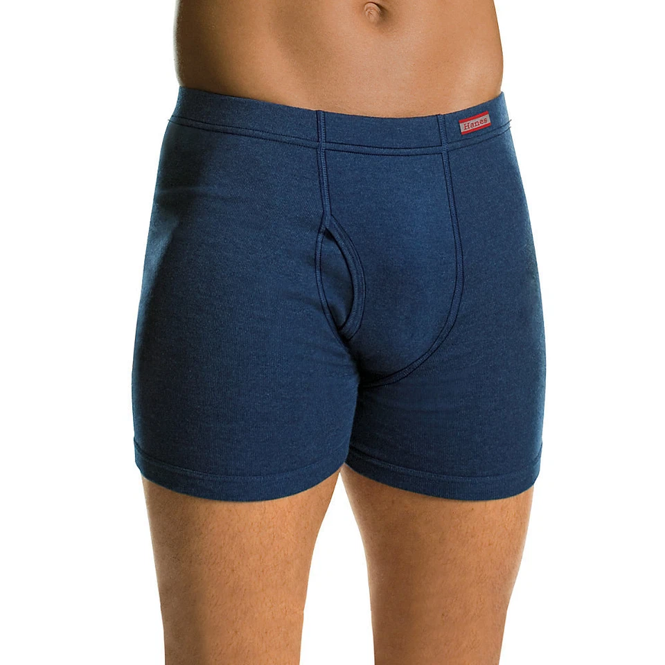 Hanes 3364 Mens Multi Tagless 5pk ComfortSoft Waistband Boxer Briefs S BHFO