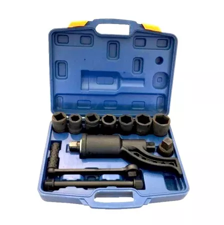 Moltiplicatore di forza per bulloni in valigetta + set 7 bussole - Immagine 1 di 1
