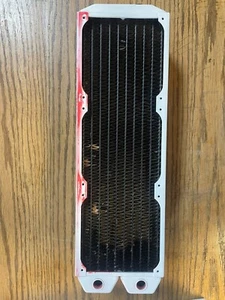Alphacool NexXxos UT60 Full Copper Radiator, 360mm, Triple Fan, White - Afbeelding 1 van 2
