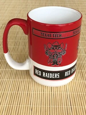Texas Tech Red Raiders Wreck em Tech Ceramic Coffee Mug Cup All Over Design - Image 1 of 4