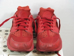 Size 8.5 - Nike Air Huarache Run All Red 2015 Unisex - Picture 1 of 7