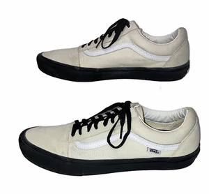 Vans Ultra Cush Pro Para Hombre Rowan Zapatos de Patín Malvavisco/Gamuza Blanca Lona Talla 13 - Imagen 1 de 12