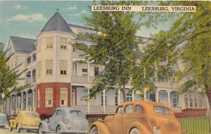 F74/ Leesburg Virginia Postcard Linen Leesburg inn Keesee Owner - Picture 1 of 4