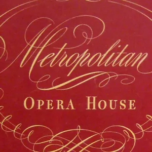 Manon Lescaut Gala Performance Program 1949 Metropolitan Opera Torn Page Kirsten - Picture 1 of 8