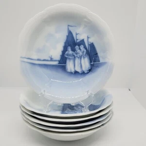 Antique Rosenthal Iris Bavaria Old Dutch Bowls set of 6 - Picture 1 of 10