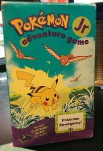 Nintendo Pokemon Jr. Adventure Board Card Game - Pokemon Emergency Pikachu -used