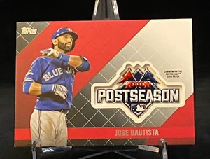 2018 Topps Update Postseason Manufactured Relics #PSL-JB Joey Bautista Toronto - Picture 1 of 2