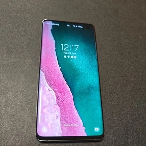 Samsung Galaxy S10+ Plus - 128GB - Unlocked - CRACKED BACK (W26-C24) - Afbeelding 1 van 6
