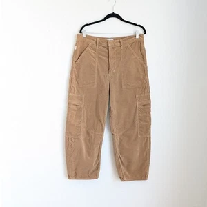 Citizens of Humanity Marcelle Low Slung Corduroy Cargo Straight Pants, size 32 - Picture 1 of 9
