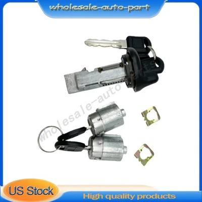Juego de cilindros de encendido y bloqueo de puerta para Chevy K1500, K2500 Suburban 1995-1997 Foto 1 de 4