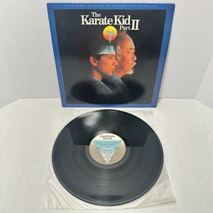 The Karate Kid Part II 1986 Soundtrack United Artists SW40414 Vinyl Record VG - Picture 1 of 17
