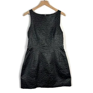 Portman’s Signature Bubble Print Little Black Mini Dress, Size US 8/AUS 12 - Picture 1 of 9