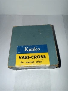 VINTAGE KENKO VARI-CROSS FILTER FOR SPECIAL EFFECT JAPAN - Picture 1 of 4