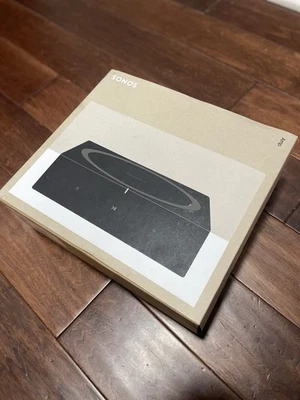 Brand NEW Sealed Sonos AMP 250W 2.1-Ch Amplifier AMPG1US1BLK Black 2.1 Channel - Image 1 of 4