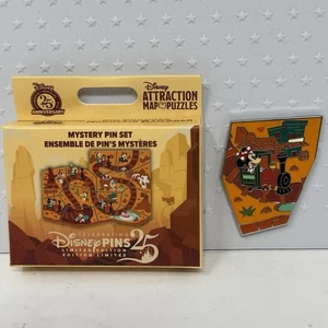 Prendedor rompecabezas mapa montaña Big Thunder de Walt Disney World 2025 LE 525 Minnie Mouse - Imagen 1 de 6